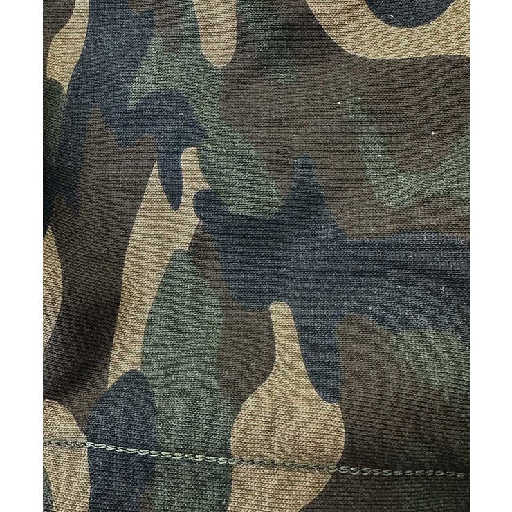 《裏地柄フード×キラキラロゴ》ショート丈ジップパーカー | GORGE  | 詳細画像13 