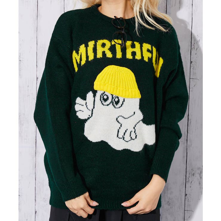 《遊びゴコロ×ゆるダボ感》レディース ビッグシルエット ニットプルオーバー | GORGE  | 詳細画像9 