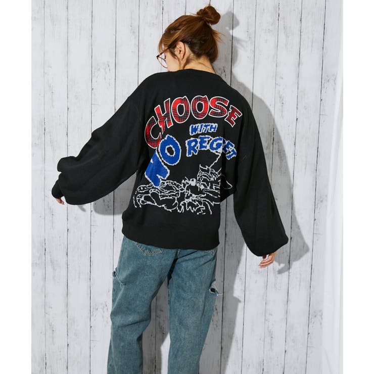 レディース ニットカーディガン ルーズシルエット | GORGE  | 詳細画像1 