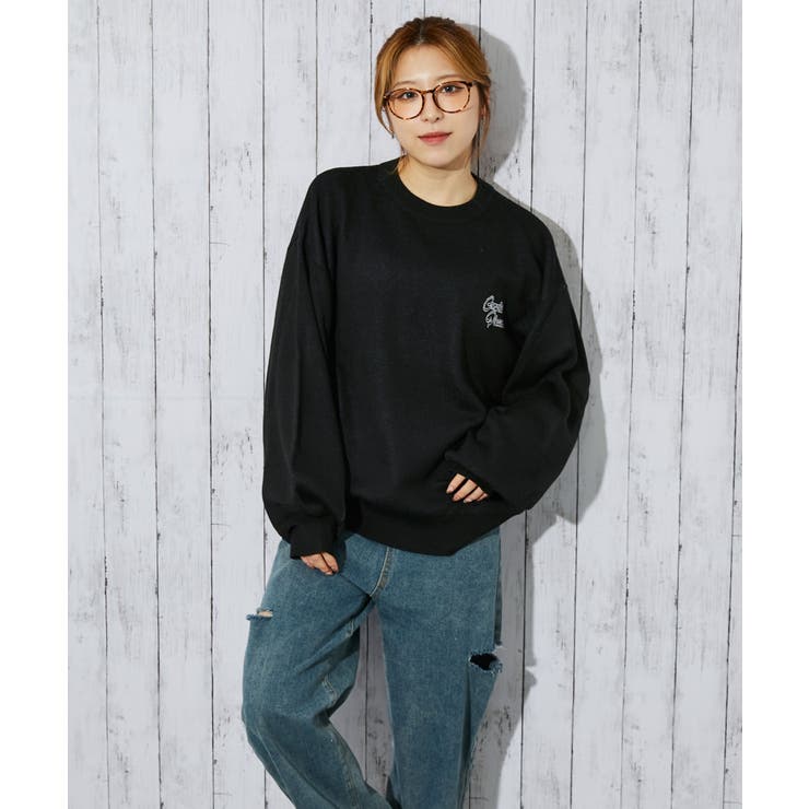 レディース ニットカーディガン ルーズシルエット | GORGE  | 詳細画像4 