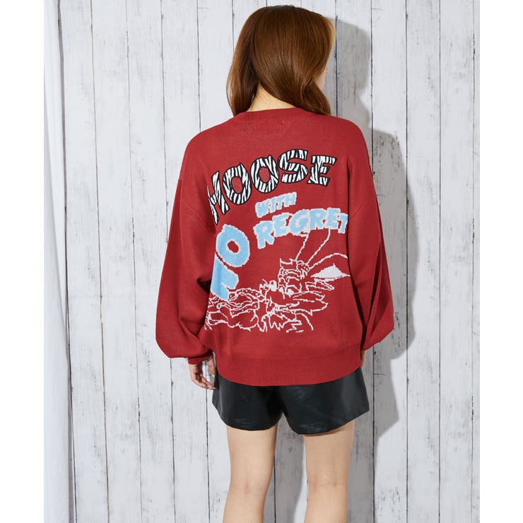 レディース ニットカーディガン ルーズシルエット | GORGE  | 詳細画像9 