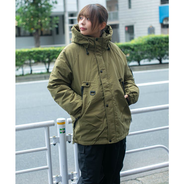 カーキ | レディース フードコート 防寒 | GORGE 