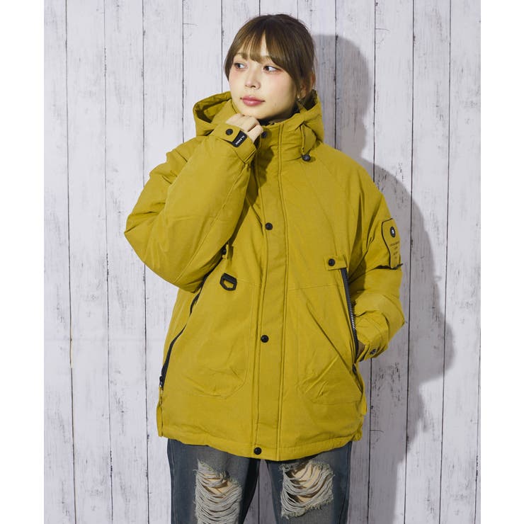 マスタード | レディース フードコート 防寒 | GORGE 