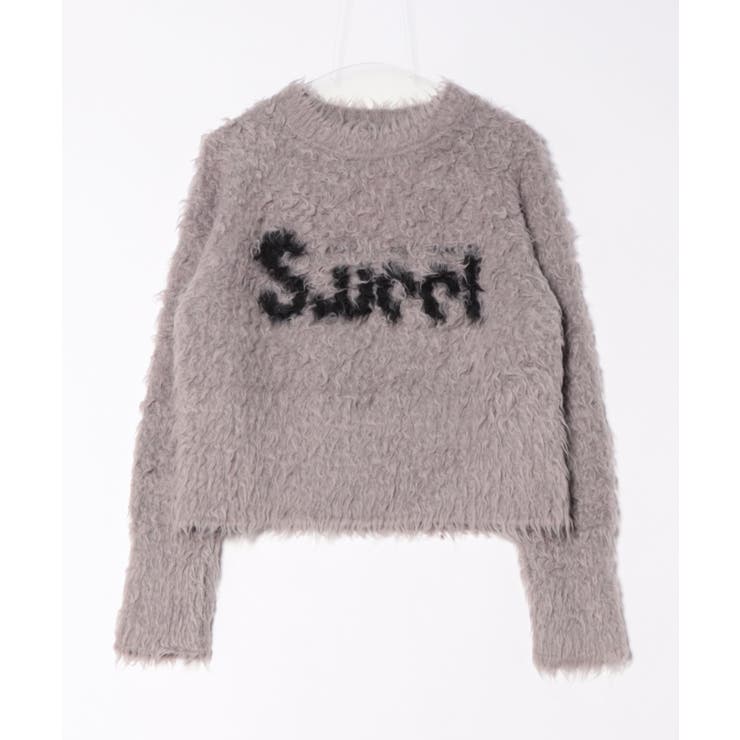 《ふわもこ映え》レディース 起毛 ロゴニット プルオーバー 秋冬 | GORGE  | 詳細画像18 