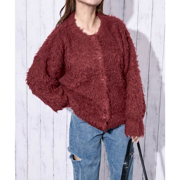 レディース クルーネック ニットカーディガン | GORGE  | 詳細画像6 