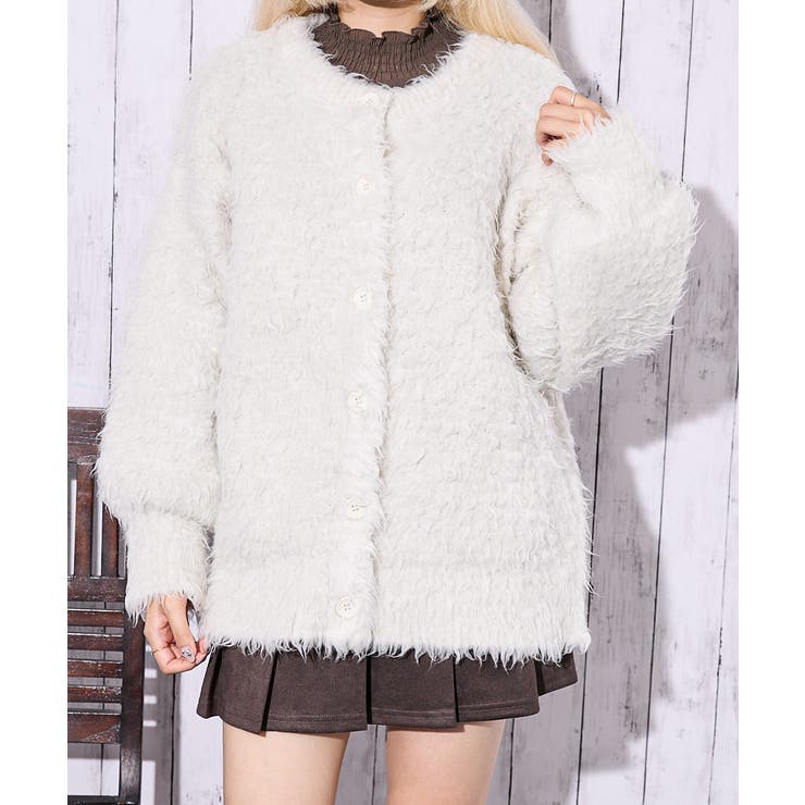 レディース クルーネック ニットカーディガン | GORGE  | 詳細画像22 