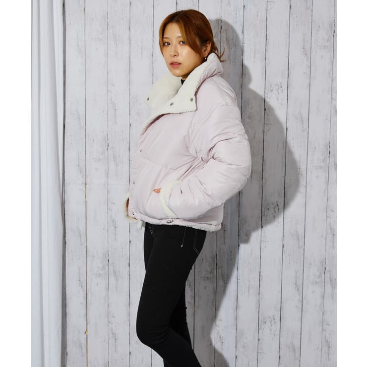 レディース ボア×中綿ブルゾン あったか防寒アウター | GORGE  | 詳細画像18 