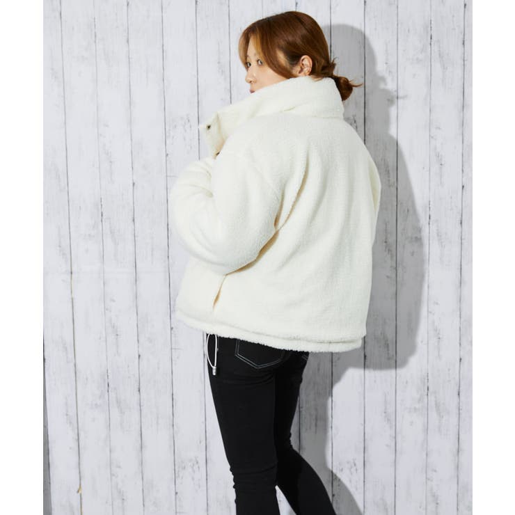 レディース ボア×中綿ブルゾン あったか防寒アウター | GORGE  | 詳細画像23 