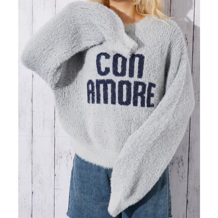 《ふわもこロゴ映え 》レディース フェザーニット | GORGE  | 詳細画像6 