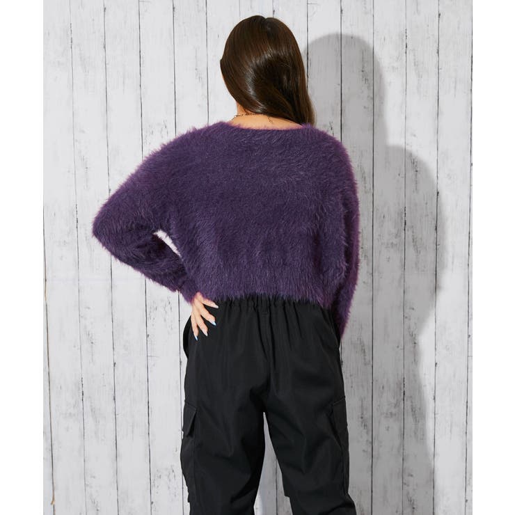 《フェザー×ショート丈》レディース ニットプルオーバー 長袖 | GORGE  | 詳細画像7 