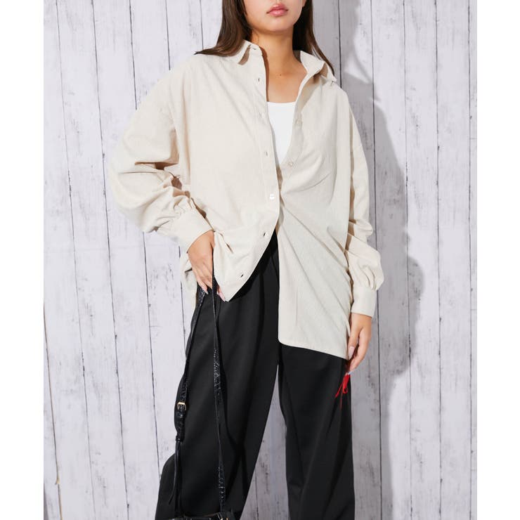 レディース コーデュロイ ビッグシャツ | GORGE  | 詳細画像9 