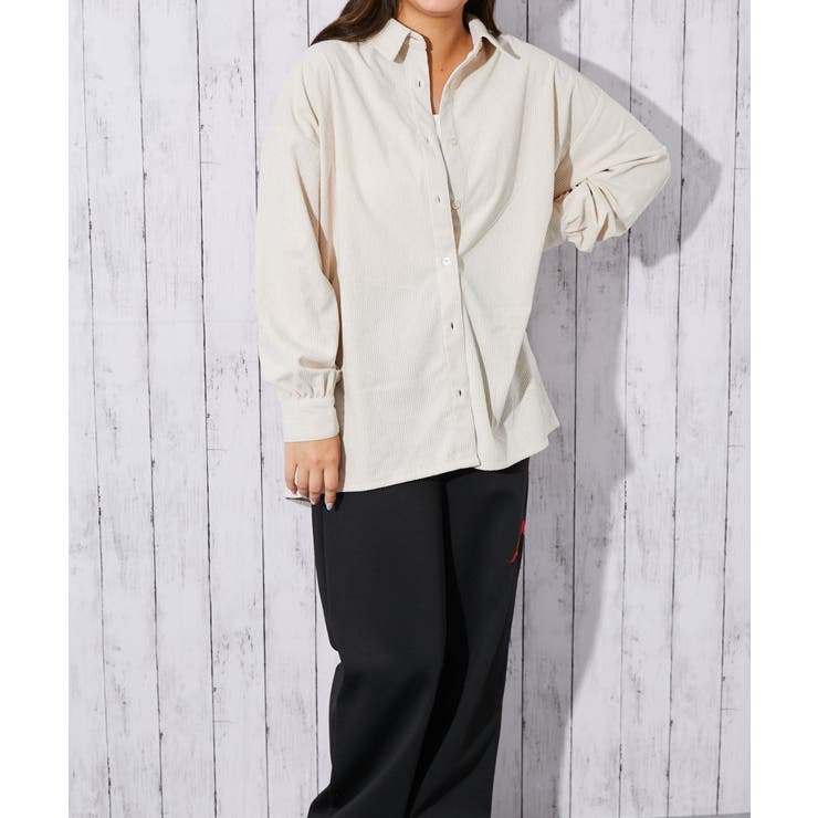 レディース コーデュロイ ビッグシャツ | GORGE  | 詳細画像10 