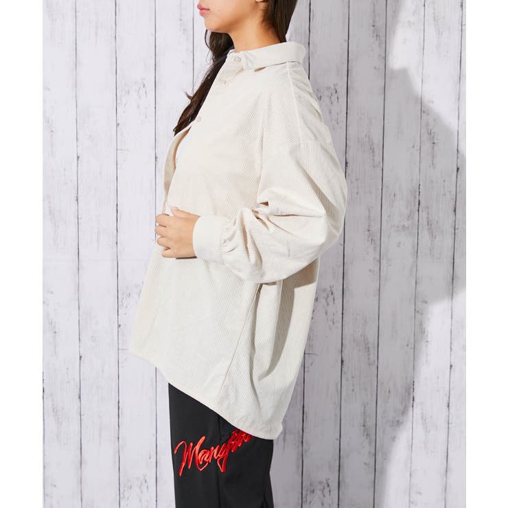 レディース コーデュロイ ビッグシャツ | GORGE  | 詳細画像11 