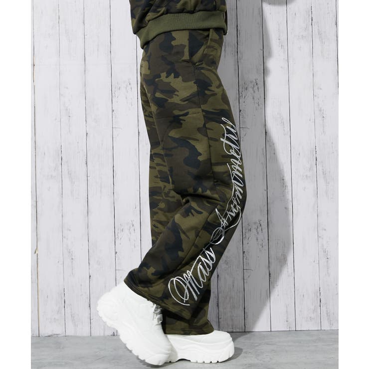 メイサイ | 《筆記体ロゴ×裏起毛》ストリートムード◎スウェットパンツ | GORGE 