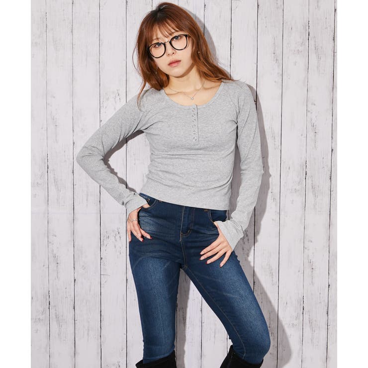 《ヘンリーネック仕様》カットソー／春秋／全３色 | GORGE  | 詳細画像1 