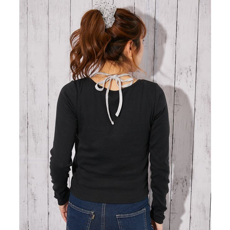 《ホルターネック・フラッグロゴ》カットソー／ストリート×Ｙ２Ｋ／春夏秋／全２色 | GORGE  | 詳細画像8 