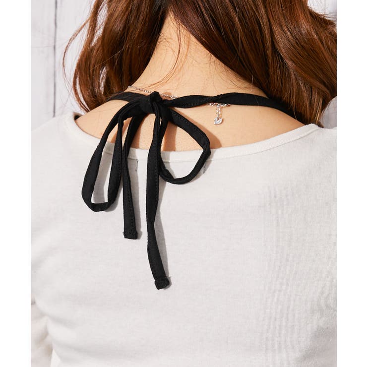 《ホルターネック・フラッグロゴ》カットソー／ストリート×Ｙ２Ｋ／春夏秋／全２色 | GORGE  | 詳細画像5 