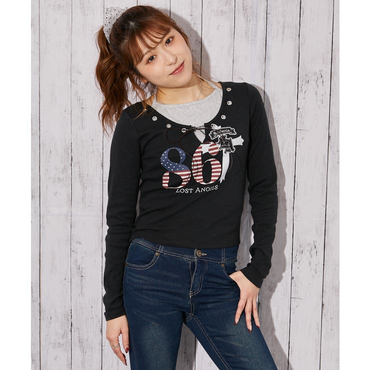 《ホルターネック・フラッグロゴ》カットソー／ストリート×Ｙ２Ｋ／春夏秋／全２色 | GORGE  | 詳細画像6 