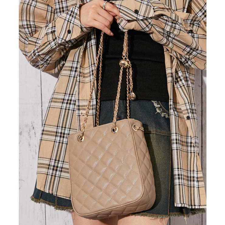 《キルティング・２ＷＡＹ》ショルダーバッグ／フェミニン×カジュアル／全３色 | GORGE  | 詳細画像7 