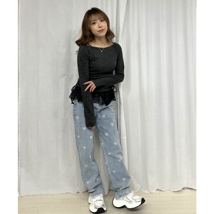 《リブ素材×キャミセット》アンサンブルリブトップス／秋冬春 | GORGE  | 詳細画像7 