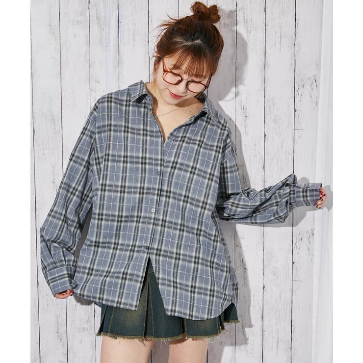 《チェック柄×３ＷＡＹ仕様》シャツ／春秋／全４色 | GORGE  | 詳細画像7 