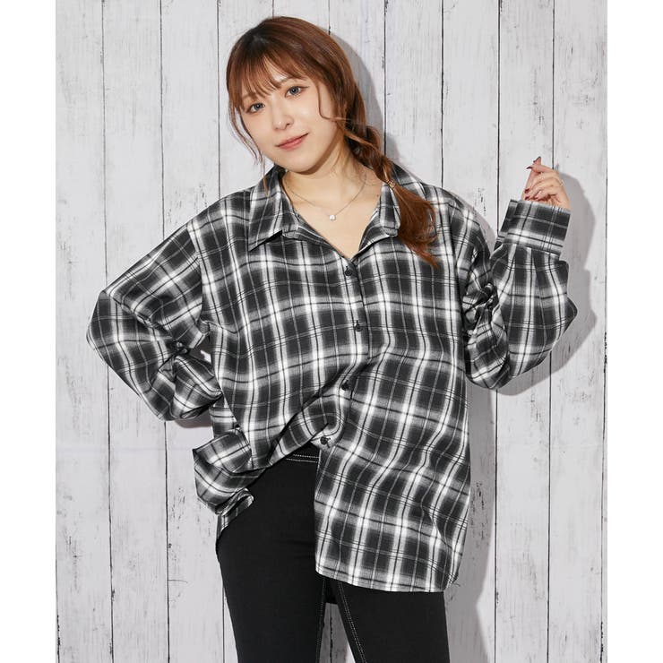 《チェック柄×３ＷＡＹ仕様》シャツ／春秋／全４色 | GORGE  | 詳細画像19 