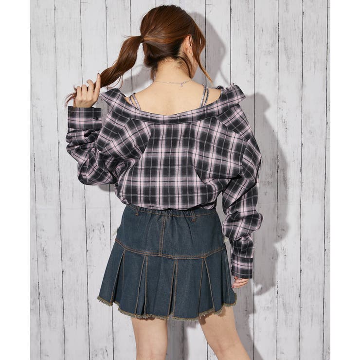 《チェック柄×３ＷＡＹ仕様》シャツ／春秋／全４色 | GORGE  | 詳細画像3 