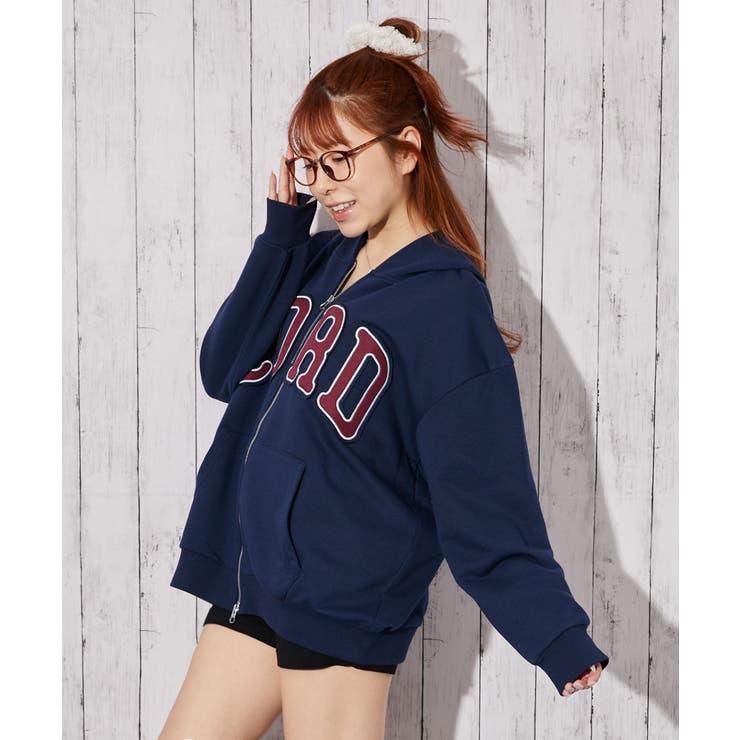 《ツイル刺繍 タタキ付け》パーカー／カジュアル×ストリート／春秋／全３色 | GORGE  | 詳細画像3 