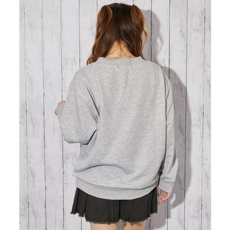 《編み上げデザイン×裏毛素材》トレーナー／秋冬春／全３色 | GORGE  | 詳細画像13 