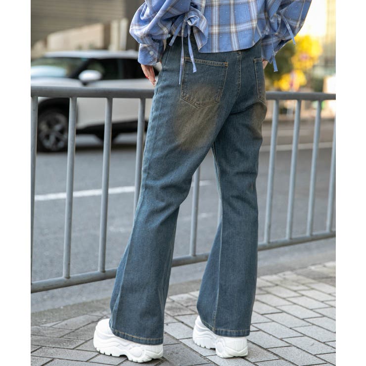 《フレアシルエット》デニムパンツ／オールシーズン | GORGE  | 詳細画像5 