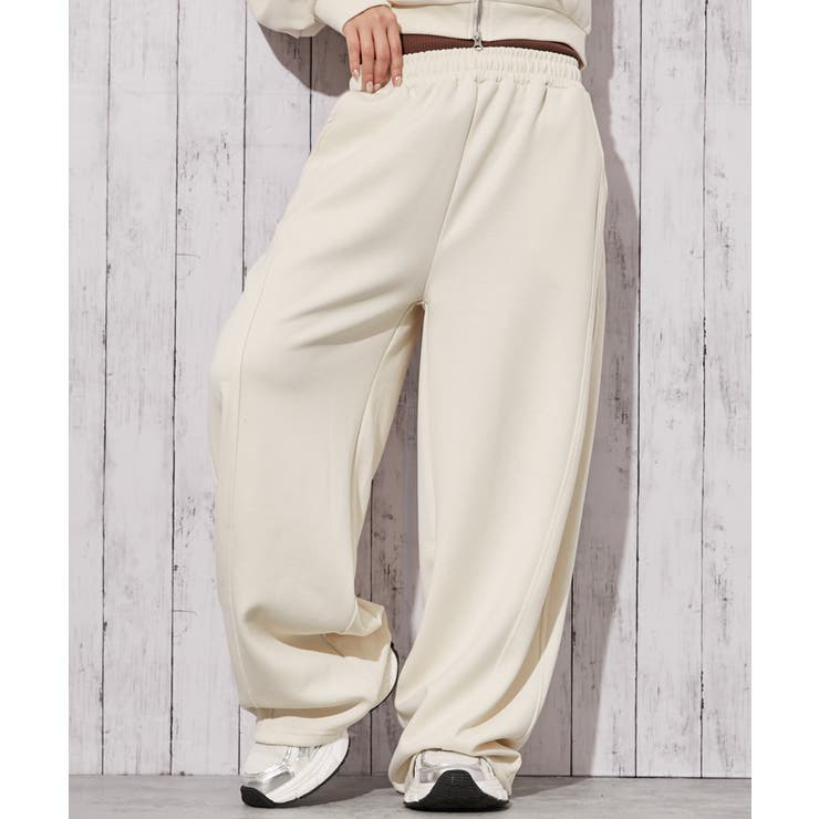 《ダンボール カーブシルエット》スウェットパンツ／カジュアル／春秋冬／全３色 | GORGE  | 詳細画像9 