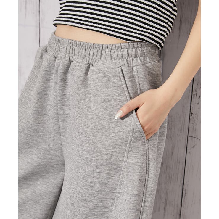 《ダンボール カーブシルエット》スウェットパンツ／カジュアル／春秋冬／全３色 | GORGE  | 詳細画像6 