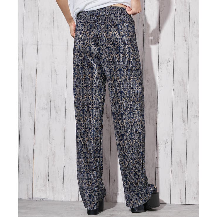 《プリーツ イージー》柄ワイドパンツ／モードカジュアル／オールシーズン／全５色 | GORGE  | 詳細画像8 