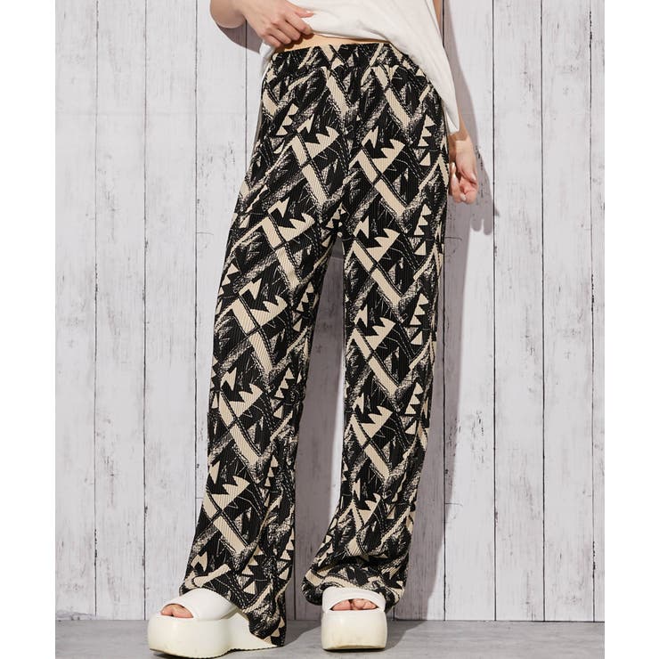 《プリーツ イージー》柄ワイドパンツ／モードカジュアル／オールシーズン／全５色 | GORGE  | 詳細画像9 