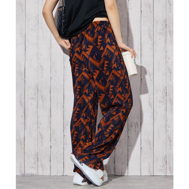 《プリーツ イージー》柄ワイドパンツ／モードカジュアル／オールシーズン／全５色 | GORGE  | 詳細画像15 