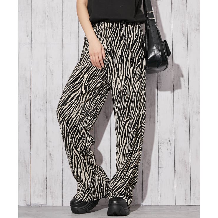 《プリーツ イージー》柄ワイドパンツ／モードカジュアル／オールシーズン／全５色 | GORGE  | 詳細画像17 