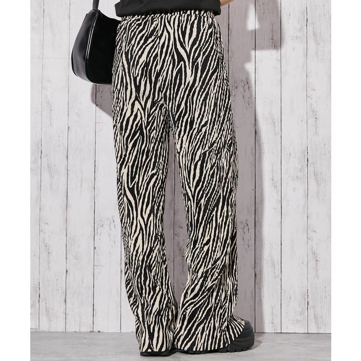 《プリーツ イージー》柄ワイドパンツ／モードカジュアル／オールシーズン／全５色 | GORGE  | 詳細画像20 