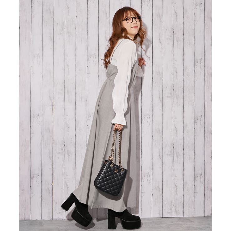 《麻調 ワンピース＆ショートジャケット》セットアップ キレイめ×フェミニン | GORGE  | 詳細画像12 