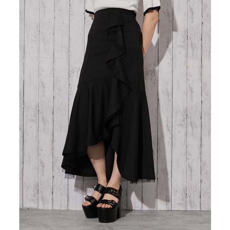 《ラッフルフリル》ロングスカート／フェミニン／春夏秋／全２色 | GORGE  | 詳細画像8 