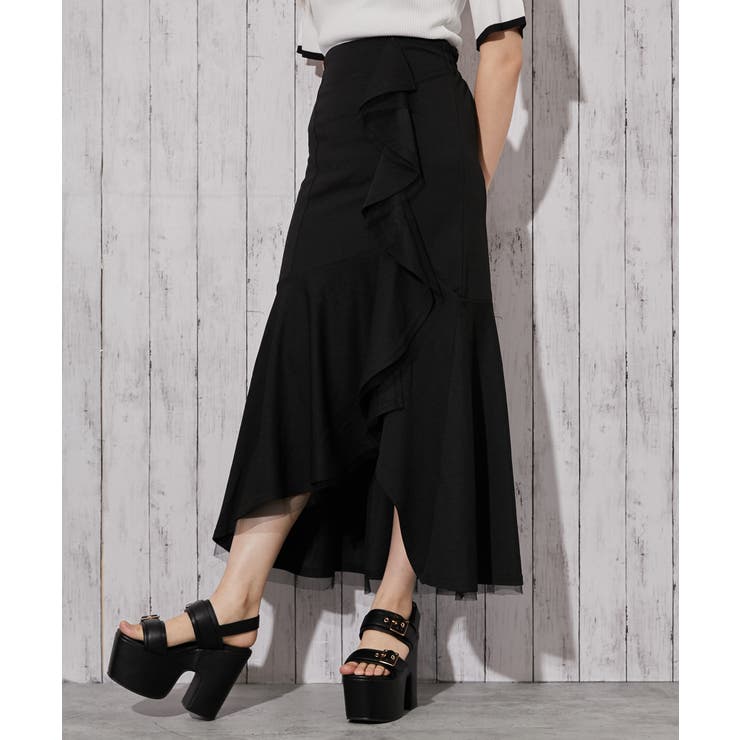 《ラッフルフリル》ロングスカート／フェミニン／春夏秋／全２色 | GORGE  | 詳細画像9 