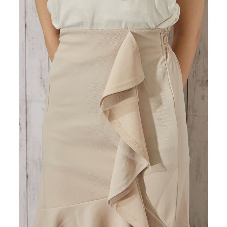 《ラッフルフリル》ロングスカート／フェミニン／春夏秋／全２色 | GORGE  | 詳細画像12 