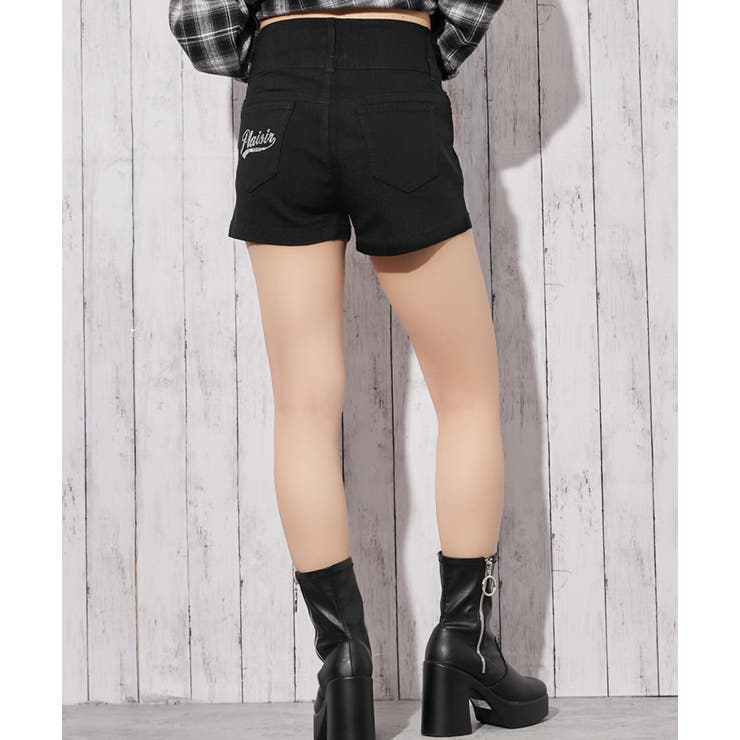 《３つボタン・ラインストーンロゴ》ショートパンツ／ストリート×Ｙ２Ｋ／春夏 | GORGE  | 詳細画像5 