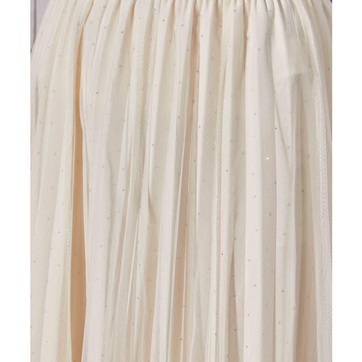 《チュール・ジルコン》プリーツスカート／ガーリー×フェミニン／春夏秋／全２色 | GORGE  | 詳細画像9 