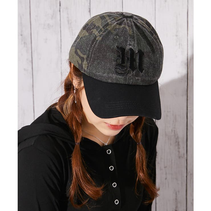 メイサイ | 《総柄×ロゴ貼り付け》キャップ／オールシーズン／全３色 | GORGE 