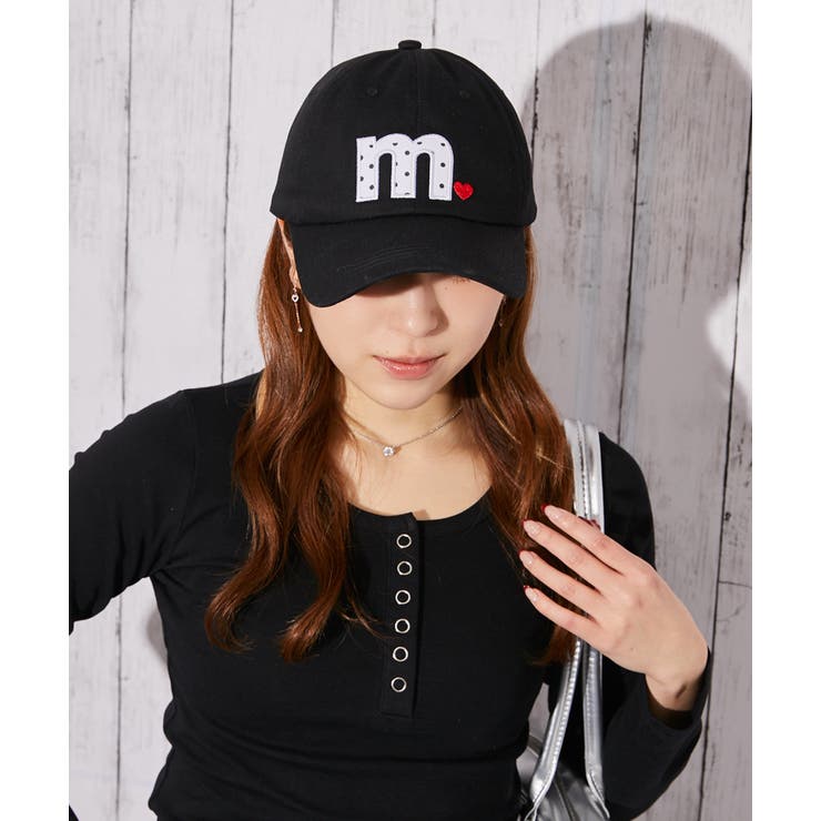 ブラック | 《ロゴパッチワーク》キャップ／オールシーズン／全２色 | GORGE 