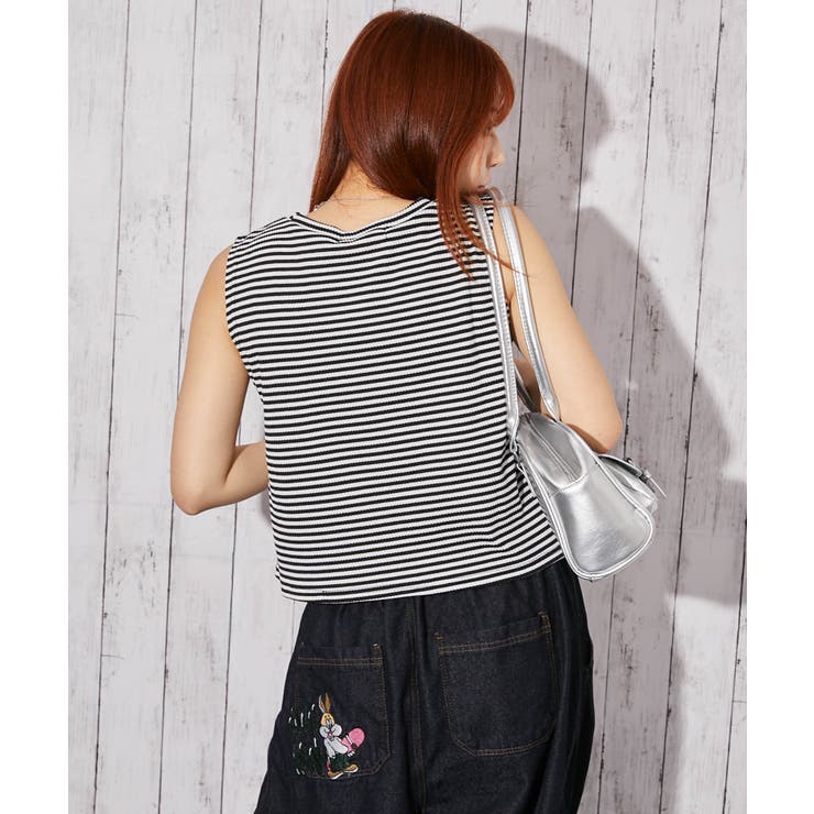 《リブ タンタケ》タンクトップ／カジュアル／春夏秋／全３色 | GORGE  | 詳細画像3 