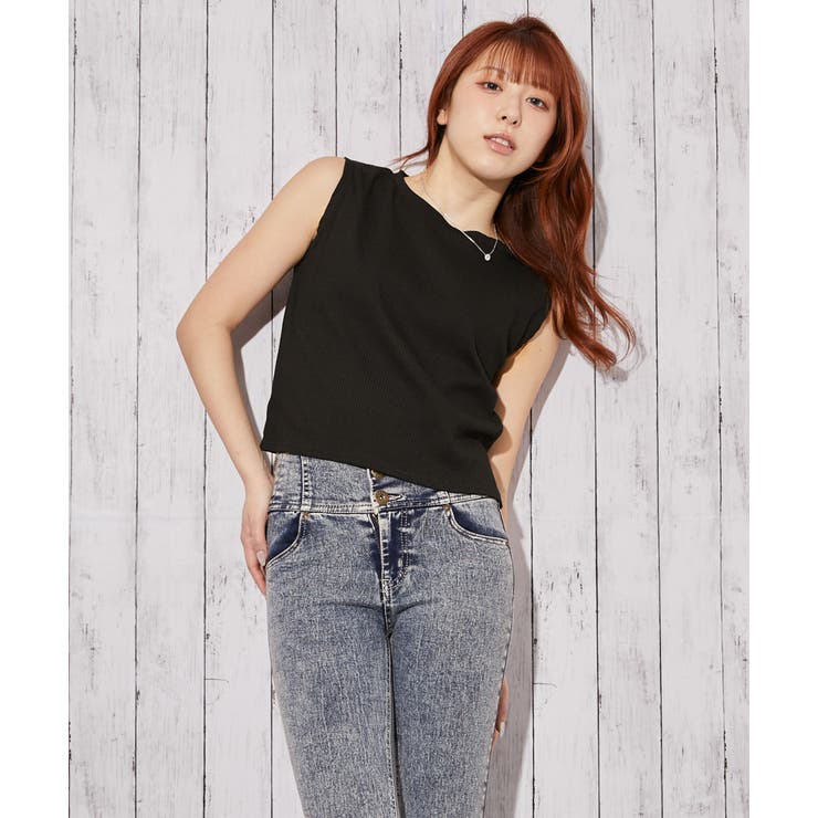 《リブ タンタケ》タンクトップ／カジュアル／春夏秋／全３色 | GORGE  | 詳細画像4 