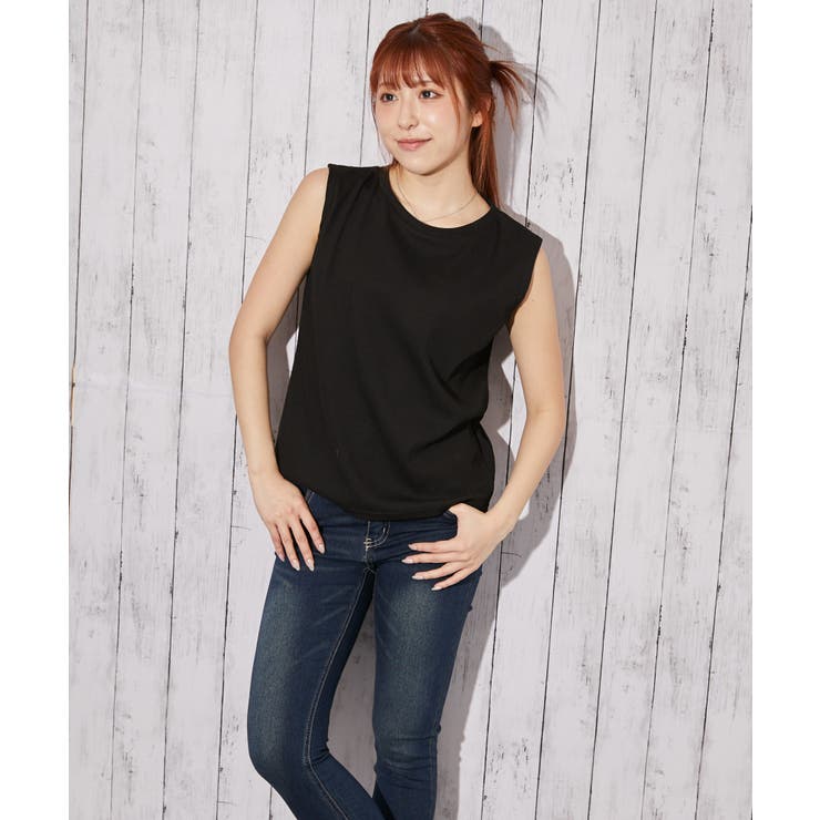 《リブ ベーシック》タンクトップ／カジュアル／オールシーズン／全５色 | GORGE  | 詳細画像5 