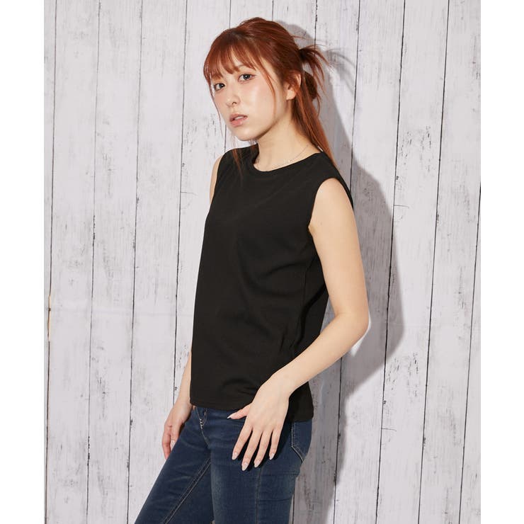 《リブ ベーシック》タンクトップ／カジュアル／オールシーズン／全５色 | GORGE  | 詳細画像7 