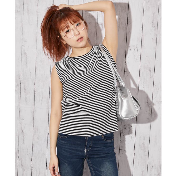 《リブ ベーシック》タンクトップ／カジュアル／オールシーズン／全５色 | GORGE  | 詳細画像9 